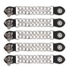 CHGCRAFT 5 Pcs Leather Motorcycle Medallion Vest Extender Claw Biker