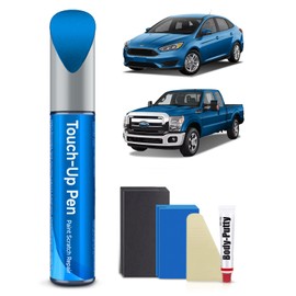 E7 Velocity Blue Metallic Touch Up Paint Kit Compatible with Ford Exact Match Car Scratch Repair Touch Up Paint Kit