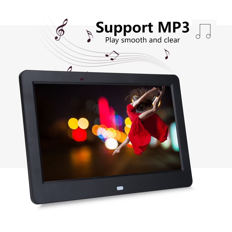 10in Screen 1024X600 Digital Photo Frame Music Video Player with
