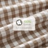 Jilboo Wrap Around Bed Skirt 16" Drop, Queen Size, Warm