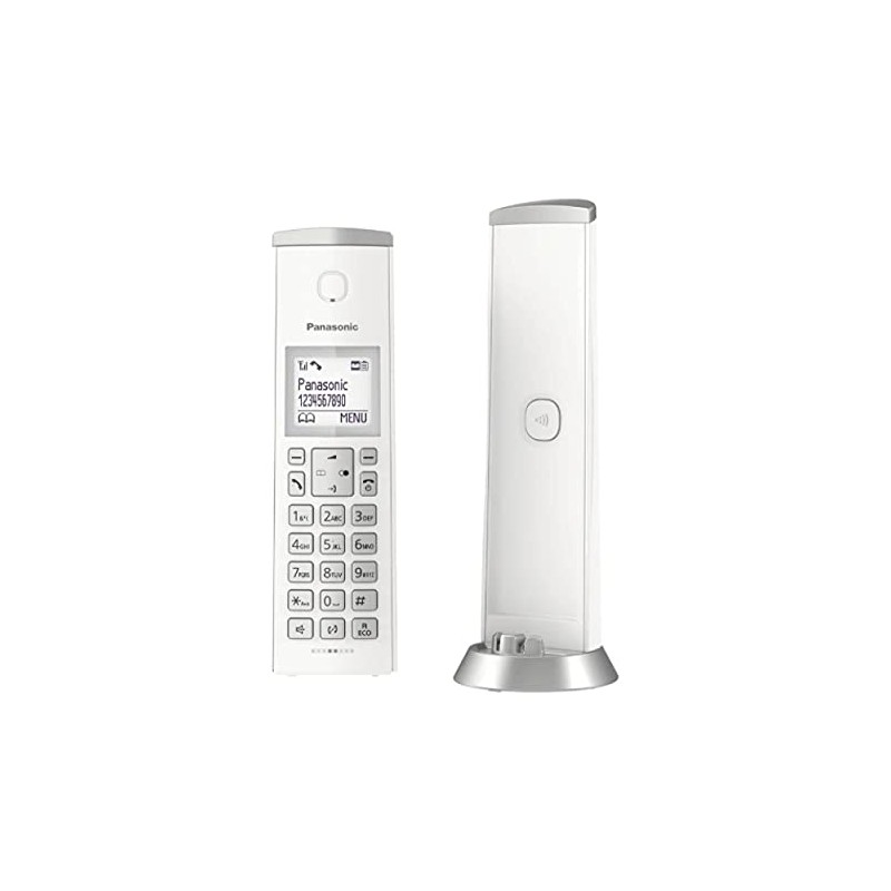Panasonic Teléfono Inalámbrico Modo no Molestar KXTGK210W Blanco