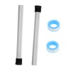 Zerodeko 2pcs Magnesium Anode Rods for Rv Water Heater Fittings
