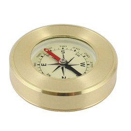 BESTOYARD Brass Hiking Compass Waterproof Pocket Style for Navigation with Precision Compass for Outdoor Camping Climbing Hiking
