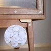 200 Round Screw Caps Waterproof Screw Caps Plastic Screw Caps