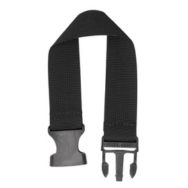 Backpack Chest Strap, Belt Extender for Fanny Pack Strap Extension Waist Bag Belts, Short Luggage Strap Nylon Packing Straps, Black, 40cm