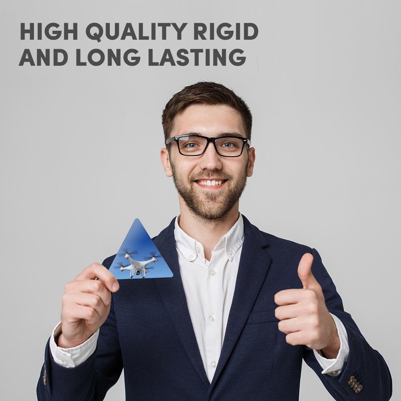 1 x Triangle Coaster - Drone Quadrocopter Flying Camera Cork