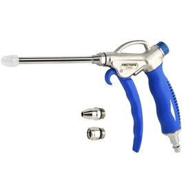 FIRSTINFO A18566US Adjustable Air Flow | Taiwan High Flow Windstorm 2X Air Blow Gun | High-Pressure | TPR Anti-slip Handle