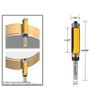 YONICO Router Bits Pattern Bit Flush Trim Top and Bottom