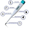 Digital Body Thermometer for Adults Kids & Babies, Fast Accurate