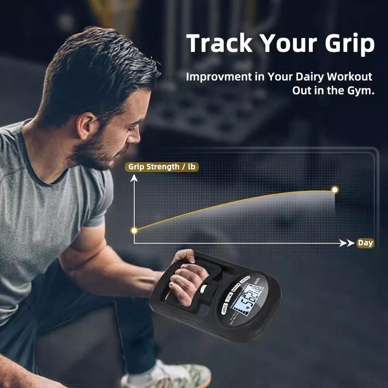 Electronic Hand Grip Strength Trainer, Handheld Digital Display Hand Grip
