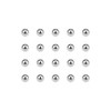 sourcing map Precision Balls 6.5mm Solid Chrome Steel G10 for
