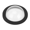Fockety Pond Fish Dome Heavy Duty Plastic Dome Clear Design
