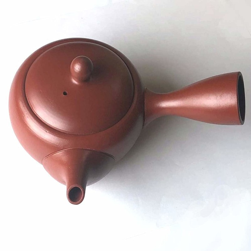 Landscape.com Tokoname Ware Teapot, 154i, Ceramesh, Vermilion, 8.5 fl oz