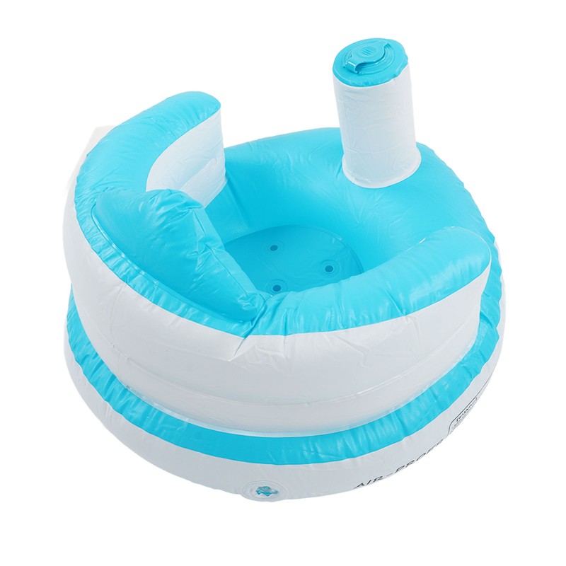 Baby Learning Chair Infant Inflatable Sofa Press Inflatable Baby Bath