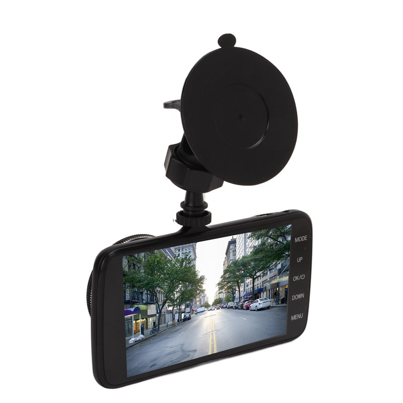 4 Inches 1080P 170 Degree Wide Angle Car DVR Front