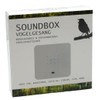 Soundbox White with Bird Singing - 12 cm - Bird