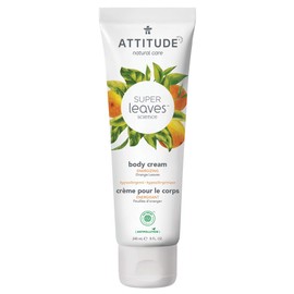 ATTITUDE Super Leaves, Hypoallergenic Energizing Body Cream, Orange Leaves, 8 Fluid Ounce (18198)