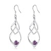 Sterling Silver Earrings for Women Girl, Silver Drop Earrings with