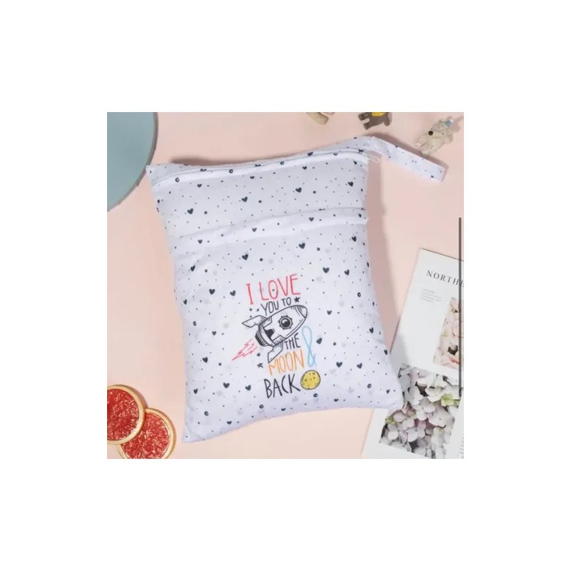 Wetbag Bolsa Impermeable Para Pañales Ecológicos Alvababy