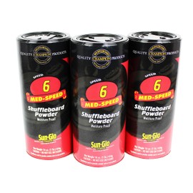 Sun-Glo Shuffleboard Powder Speed #6 - 3 Pack / Cans