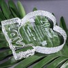 Movdyka 20th Wedding Anniversary Present 20 Years Crystal Sculpture Keepsake
