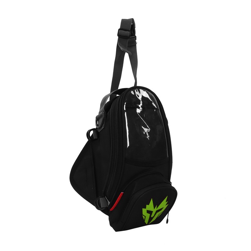 Motorcycle Fuel Tank Bag Touch Screen Function Adjustable Strap Waterproof