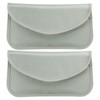 PATIKIL Faraday Bags, 2 Pack 6.5 Inch Signal Blocking Key