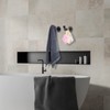 3 pack Industrial Pipe Bathroom Towel Hook, Asnxcju Wall Mounted