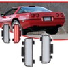 GTINTHEBOX 2PCS Clear Lens Tailgate Reverse Backup Lights Lamps for