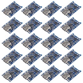 20pcs 18650 Lithium Battery Charging Board TP4056 Mini USB Charging Board 5V 1A with Protection Dual Functions TP4056 Charge Module