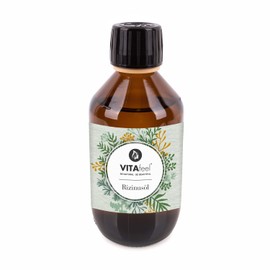 VitaFeel Castor Oil - 100% Cold Pressed Oil, 250 ml, Eyelash Serum, Hair Oil