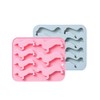 CANDeal 2pcs Silicone Ice Tray with Dachshund Dog Shape, Ice