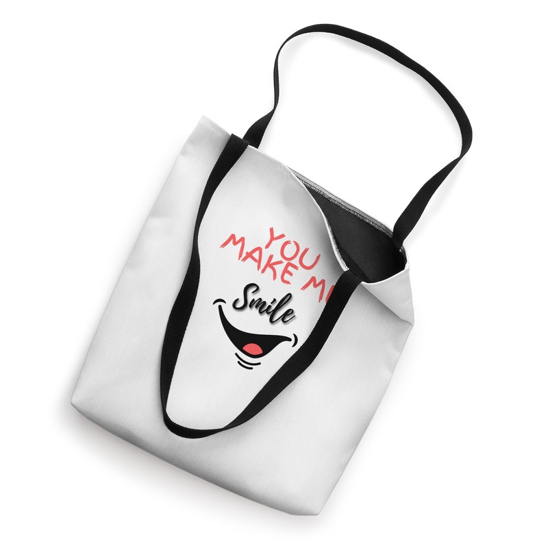 You Make Me Smile Tote Bag