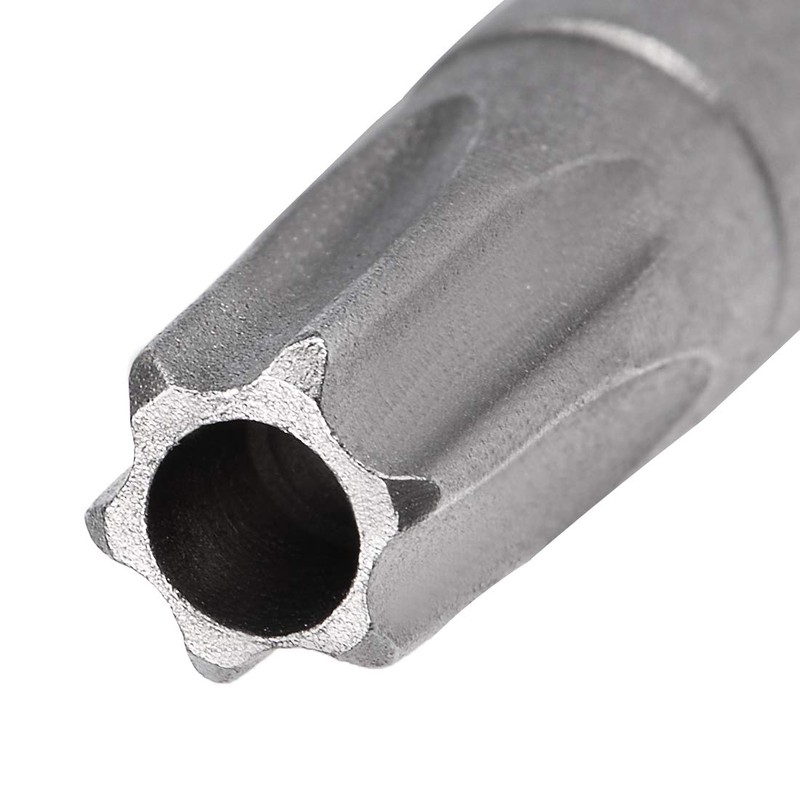 sourcing map 5 Pcs T30 Magnetic Torx Screwdriver Bits, 1/4