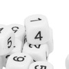 Dice Learning Aid, 20PCS Multipurpose Plastic Polyhedral Dice Set for