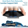 KINGCOO Abdominal Belt Back Brace Back Strap with Support Strut