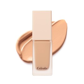 Celvoke PB02 Rare Grow Liquid Foundation, Pink Beige, 0.8 fl oz (25 ml), High Hydration, Raw Gloss, SPF38 PA+++