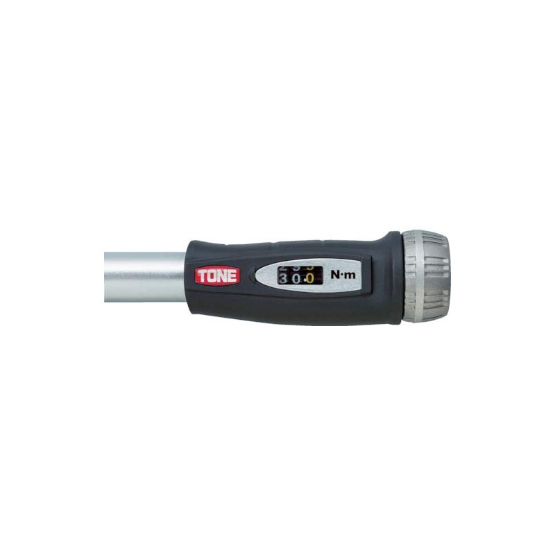 Tone T3M50 Preset Torque Wrench (Memory Set Type), 0.3 inch