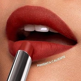 ési-ka - Hidracolor Matte Labial Líquido Pimienta Caliente 6 ml, 36 Horas de Hidratación, No Transfer, 24 Horas de Color, de Larga Duración, Mate con 