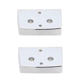 Motorcycle Tour Pack Pak Latch Spacers for Harley Davidson Touring Road King Road Glide FLTRX Electra Glide Street Glide FLHX FLHT 1984-2013 (Chrome)