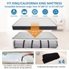 Storage Logic King/Cal-King Foam Mattress Vacuum Bag for Moving, Storage,