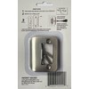 4-Pack Gator Door Latch Restorer - Strike Plate (Satin Nickel)