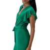 Elara Women's V Cut Jumpsuit, Green, one size