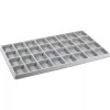 FindingKing 2 Gray Flocked 32 Compartment Display Tray Inserts