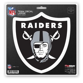 Fanmats 62617: Las Vegas Raiders Large Decal Sticker