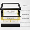 Abtgt Diploma Frame 11x14, With Real Glass, Black and Gold