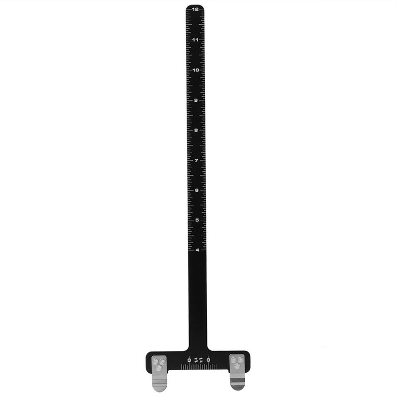GLOGLOW Outdoor Archery Stainless Steel T Ruler for Compound &