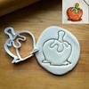 Sweet Prints Inc Caramel Apple Cookie Cutter - Dishwasher Safe