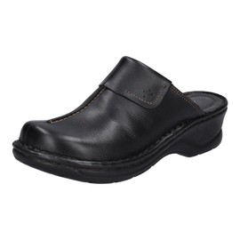Josef Seibel Carole Women’s Clog, Black, EU 40 (US 9-9.5) Medium