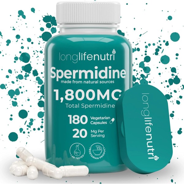 Does not apply Spermidine 20mg, Supports Cellular Health & Brain
